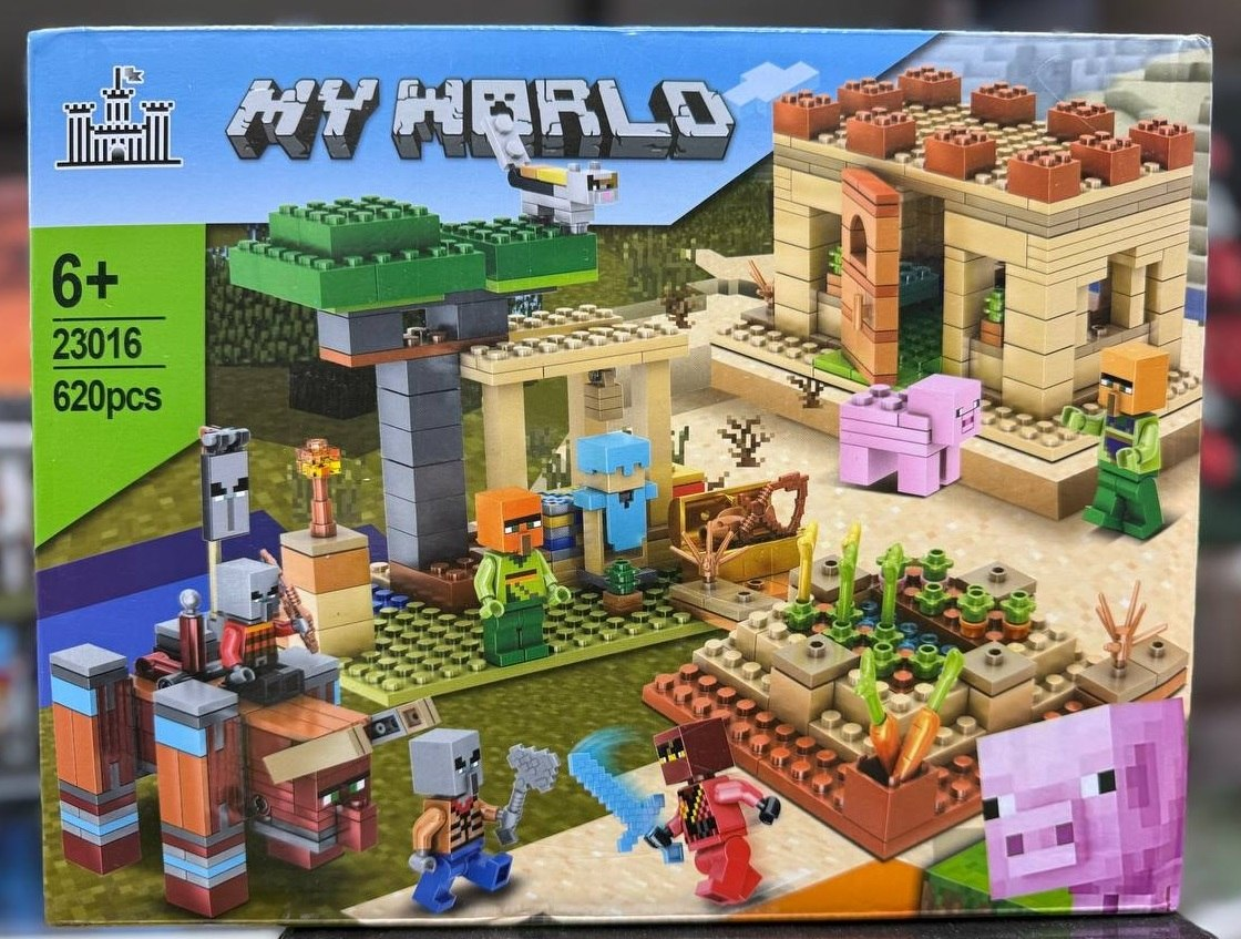 Конструктор My World 23016 620 pcs