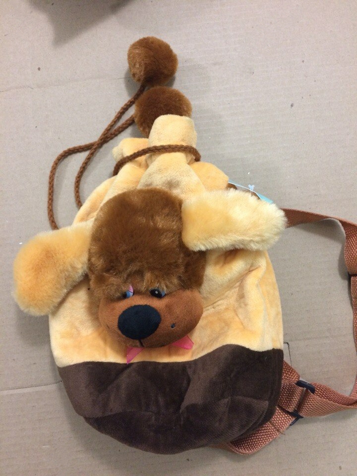 Детский рюкзак-игрушка Doggi на шнурке