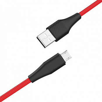 Кабель Hoco X32 USB - micro USB, 1 м красный