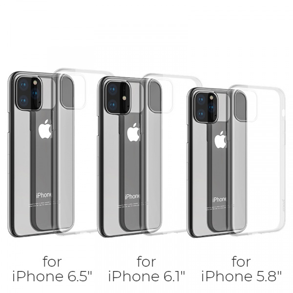 Чехол HOCO TPU Light Series для iPhone 11 прозрачный, 0,8 мм