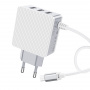 Зарядное устройство BOROFONE BA42A Joyful MicroUSB, 3.1A, белый