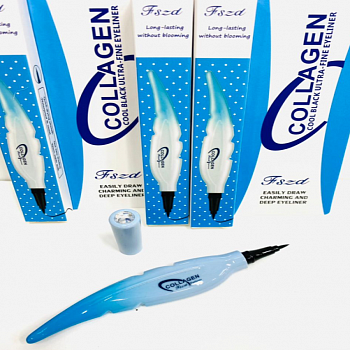Подводка-маркер для глаз Fszd Eyeliner Collagen