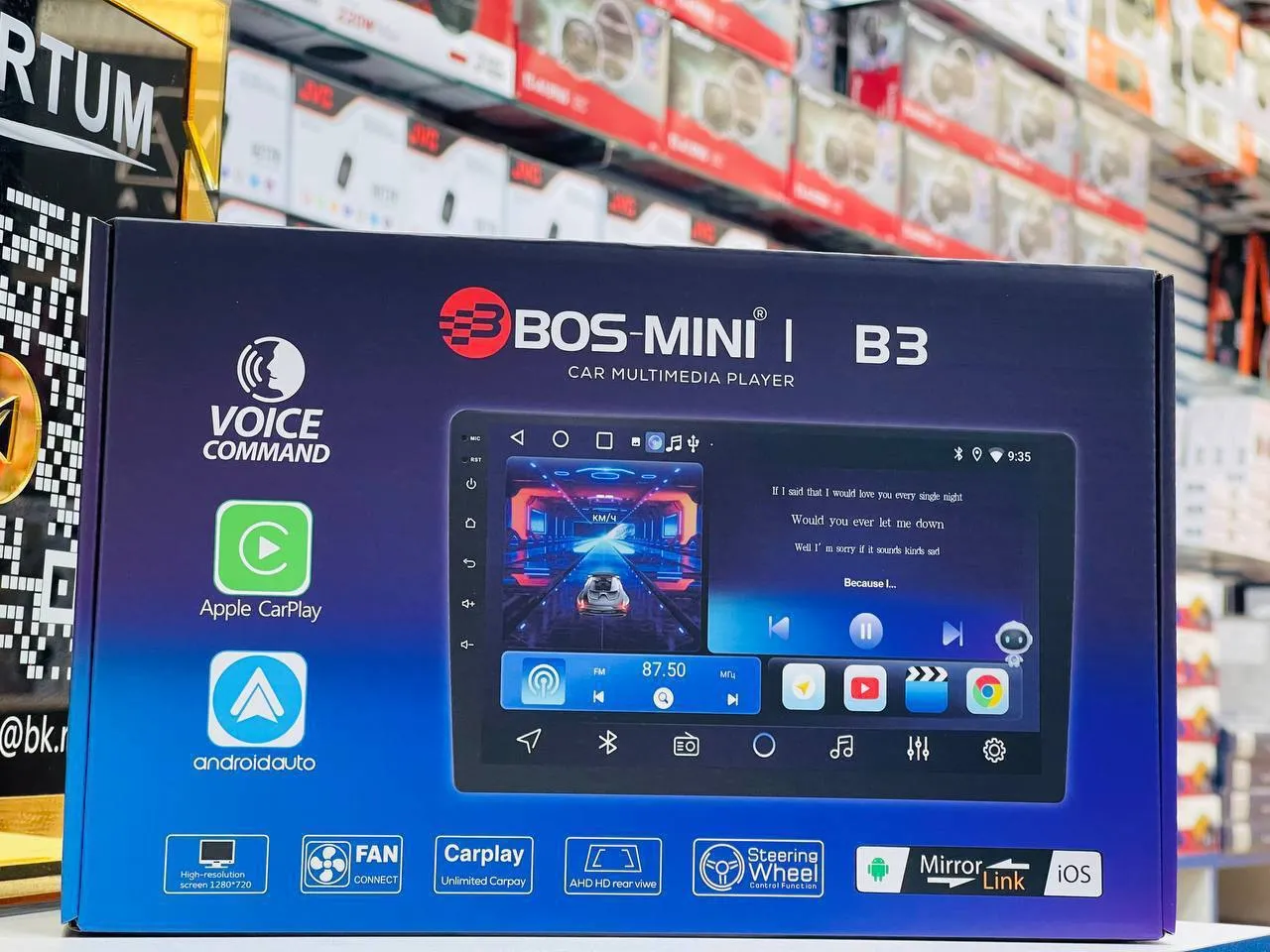 Автомагнитола BOS-MINI B3 2G+32GB