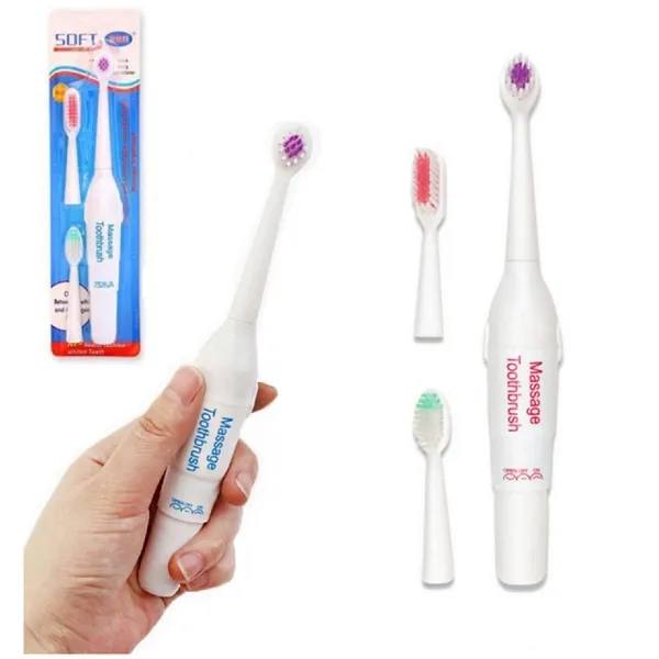 Электрическая зубная щетка soft massage toothbrush