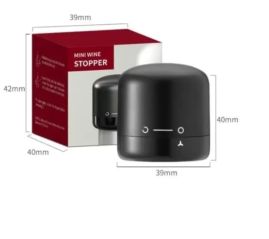 Многоразовая вакуумная пробка для вина Mini Wine Stopper