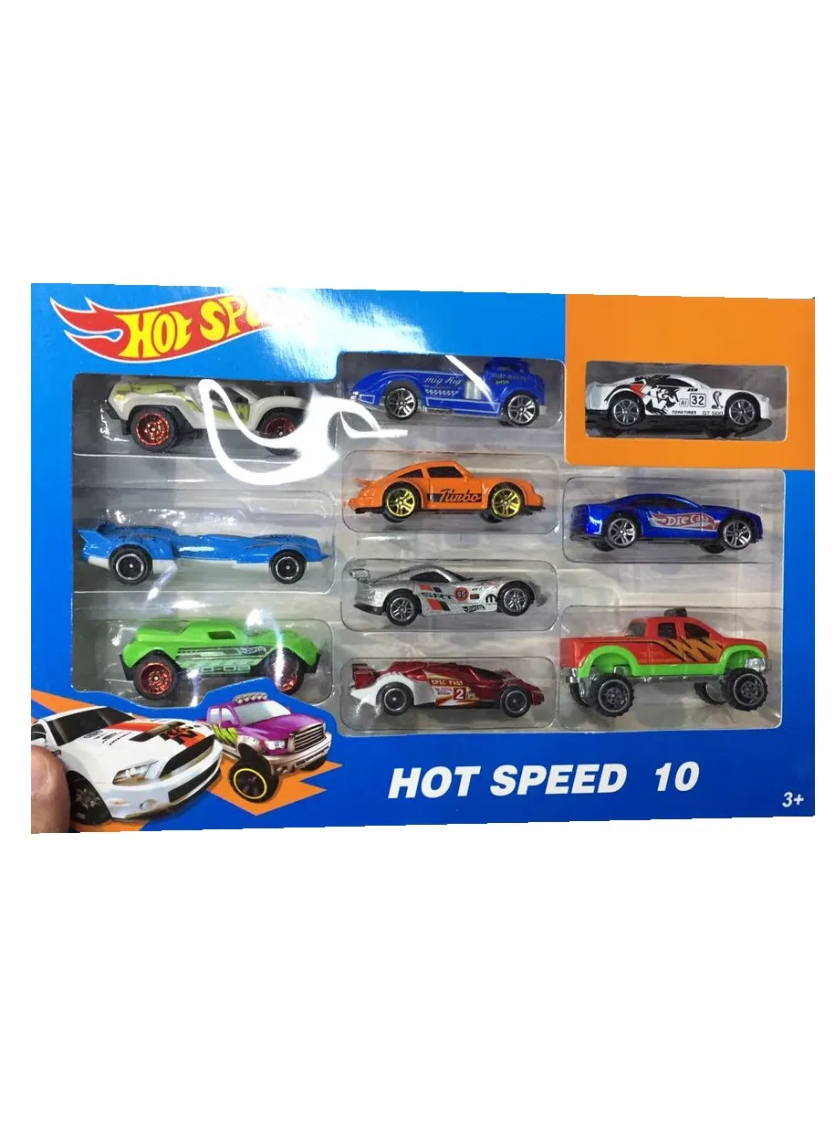 Набор машинок hot wheels speed 10